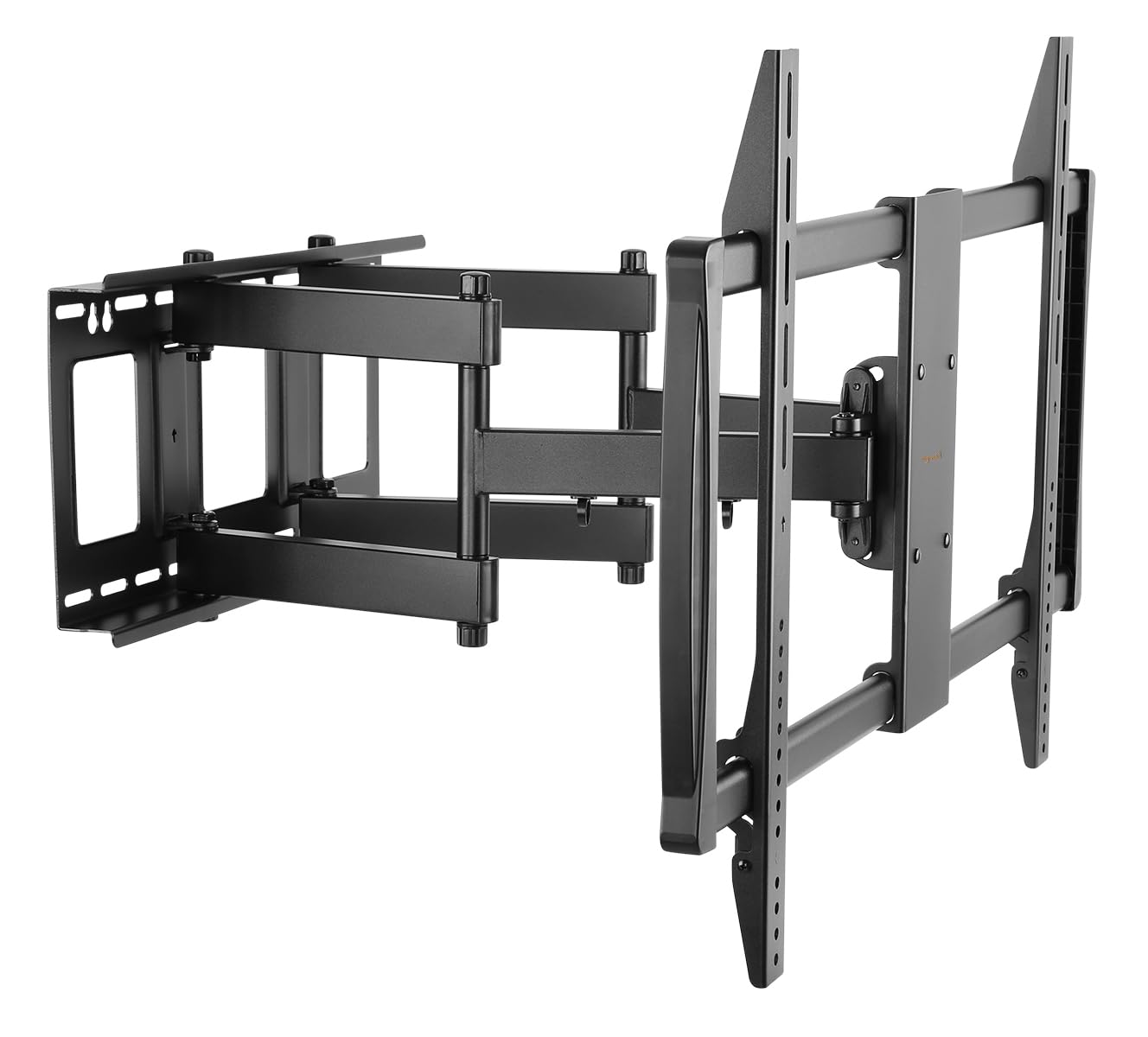 myWall HP24L - Supporto da parete per TV da 152,4 cm (60) - 254,0 cm (100), inclinabile e girevole, colore: Nero