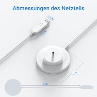 MULTIM USB Töltőállomás Toniebox Hanglejátszóhoz - Kompatibilis Tonie Box Audió Lejátszóval, Utazáshoz Ideális Töltőkábel, 9V 4