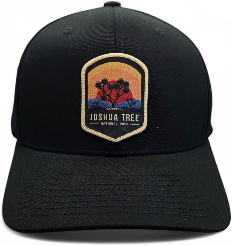 Joshua Tree Fitted Hat w/National Park Woven Patch