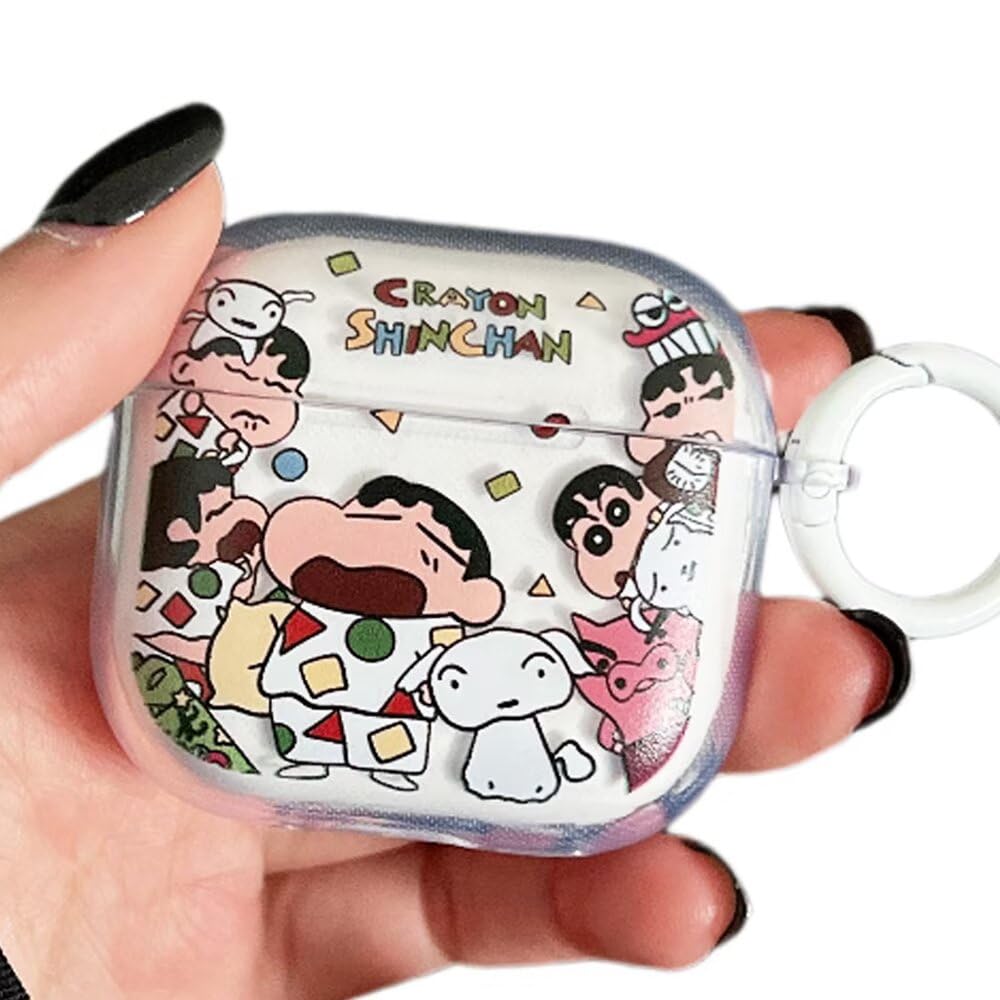 Amazon | しんちゃん AirPods 4 用 ケース クレヨンしんちゃん