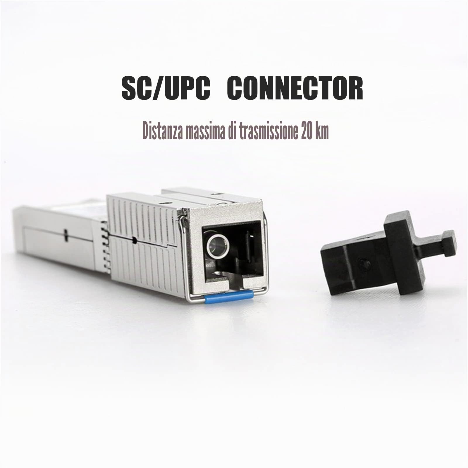 iszo 1.25G/2.5G XPON/GPON/EPON ONU, SFP Stick ONU, supporto MAC SN LOID Modifica, porta SFP, per switch di rete/router/convertitore multimediale, modem in fibra ottica