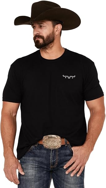 Kimes Ranch Mens Long Sleeve Shirt American Bullseye Shirt