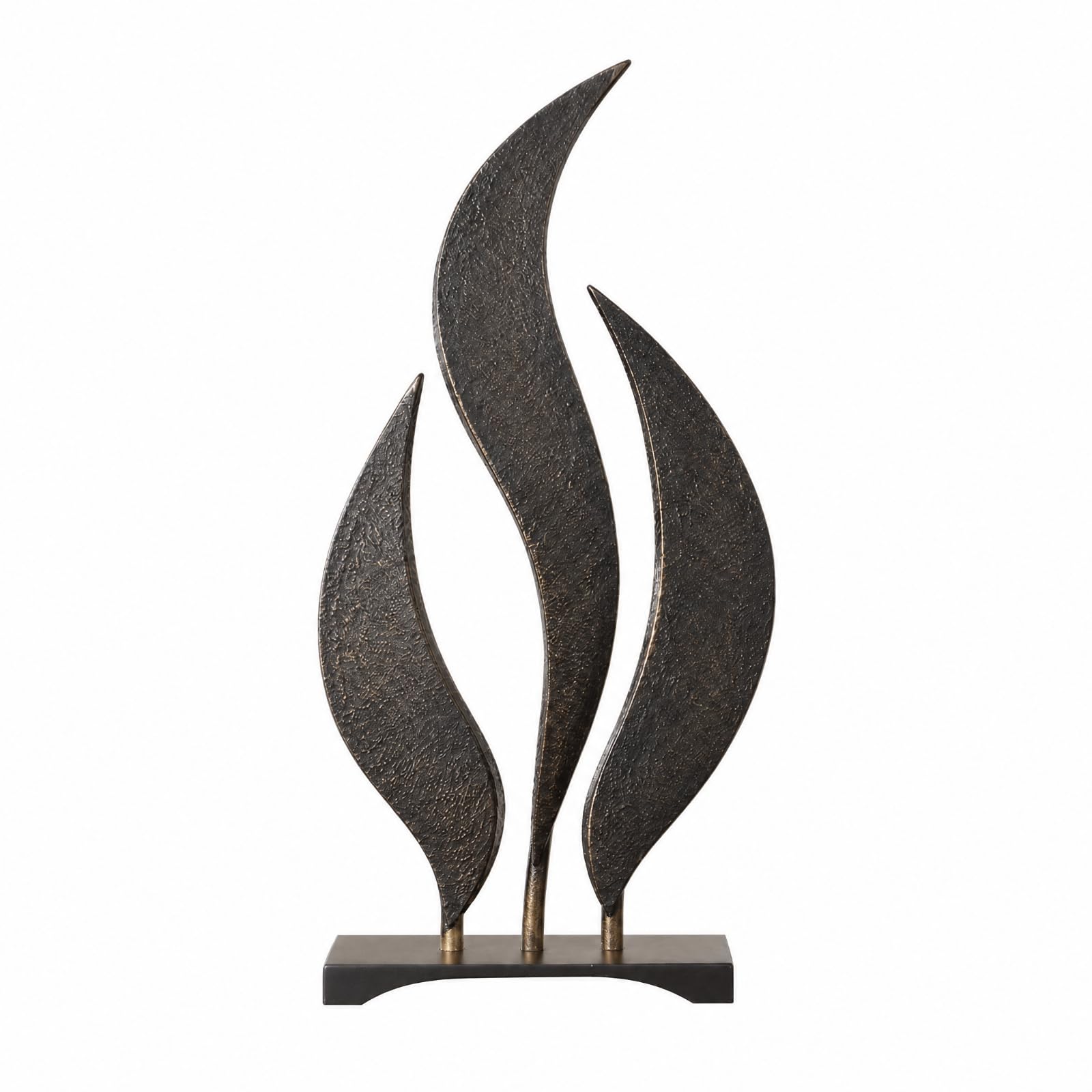 Estatua Geométrica Minimalista Moderno, Hoja De