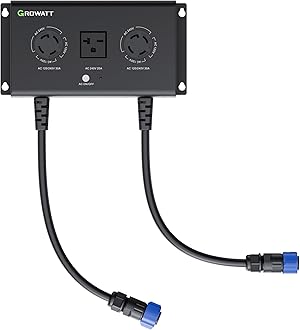 Helios 3600 Portable Power Station Double Voltage Hub, 240V Split-Phase Connector, 7200W AC Output with 1 NEMA 6-20 and 2 NEMA 14-30