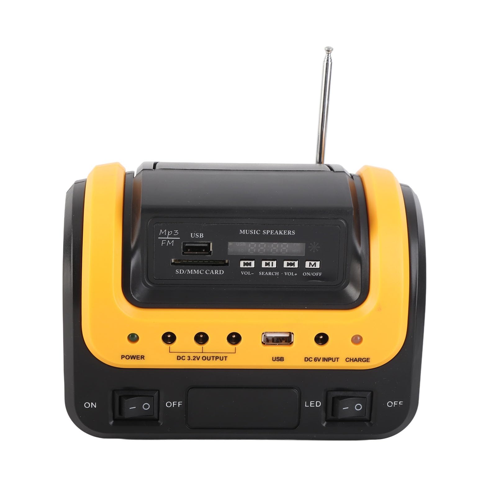 Generatore di Energia Solare Centrale Elettrica Portatile Generatore Solare da 5000 MAh con Pannello Solare per Emergenza in Campeggio