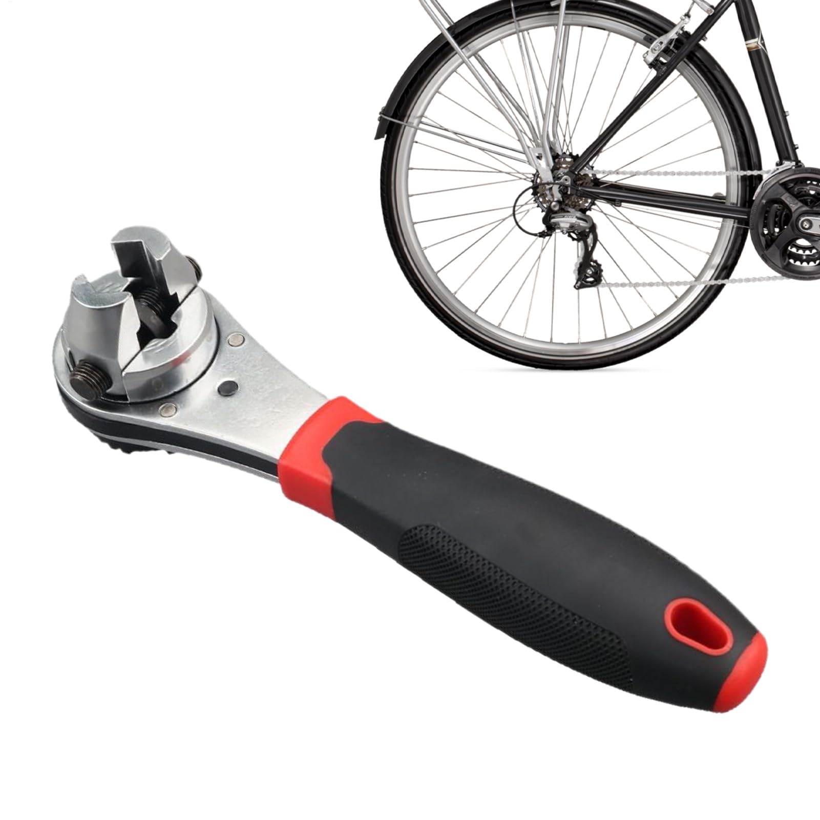 Llave de trinquete ajustable para el mantenimiento del hogar y averías de fontanería
