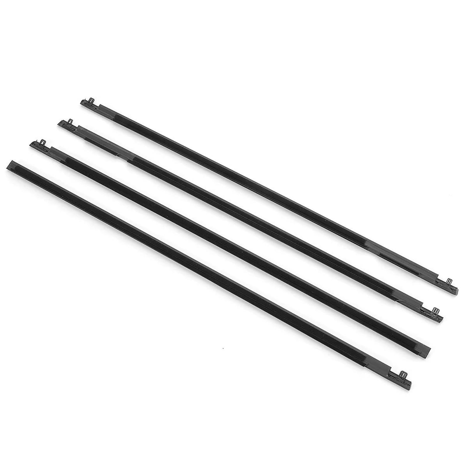 For Mazda 3 2006-2012 Car Window Seal Weatherstrip Waterproof Sealing Strip 4pcs/set Rubber ATGCBCAUF