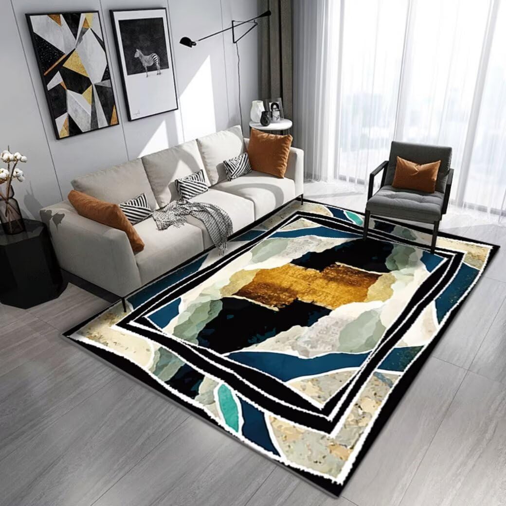Tapis couloir design abstrait et minimaliste de qualité