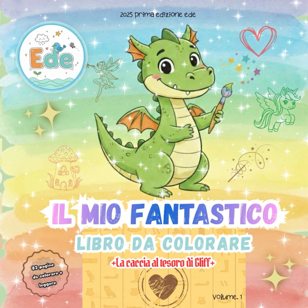 Il mio fantastico libro da colorare: La Caccia al Tesoro di Gliff