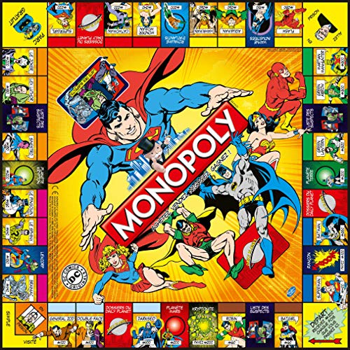 Monopoly DC Comics Jeu de société Version française - vue 2