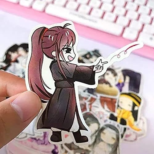 Miniatura 3 de 138 calcomanías Mo Dao Zu Shi The Undomed Merch Grandmaster of Demonic Cultivation Wall Waterproof Aesthetic Bottle Sticker Pack Cars Vinyl Stickers
