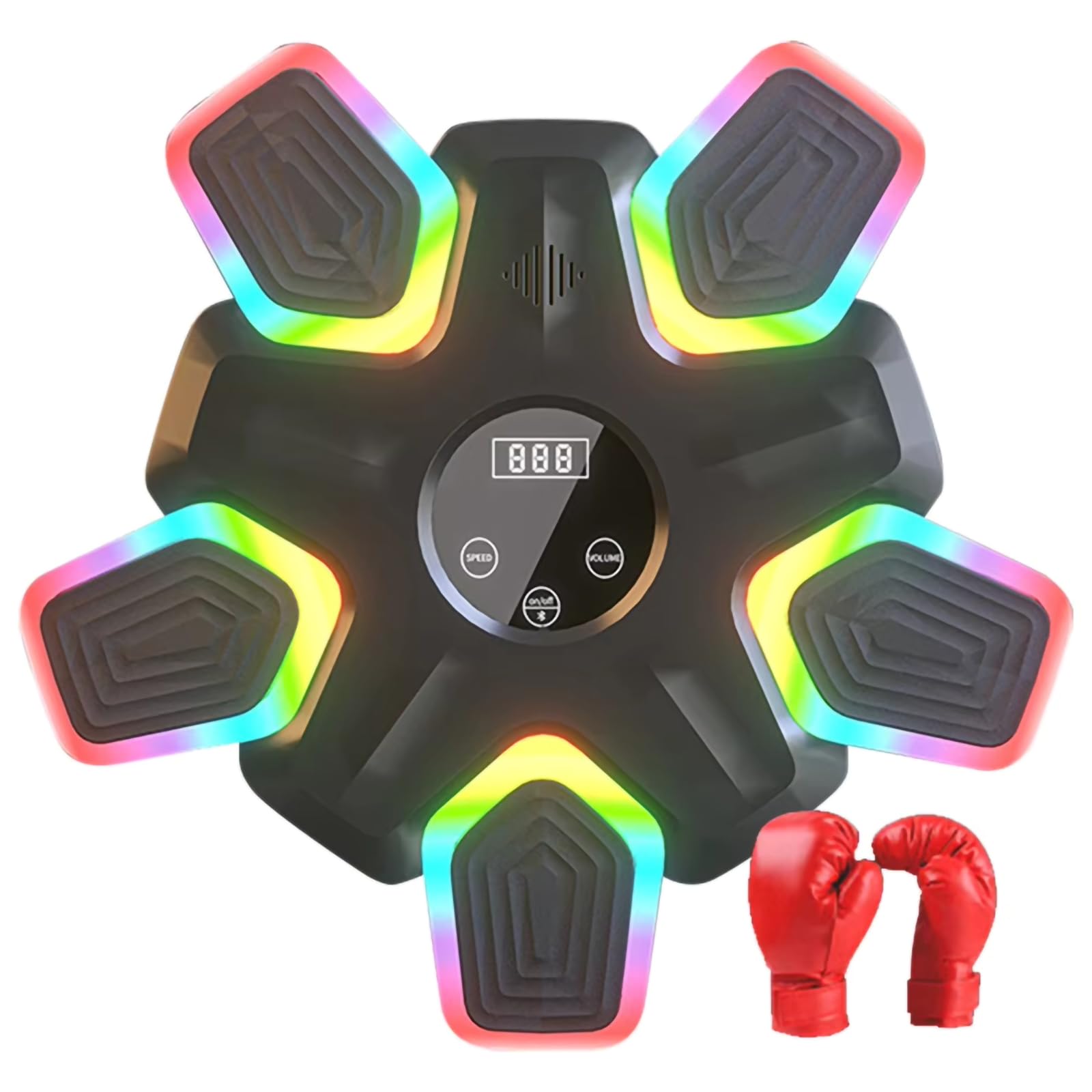 Machine de boxe intelligente RGB avec 9 vitesses et connexion Bluetooth