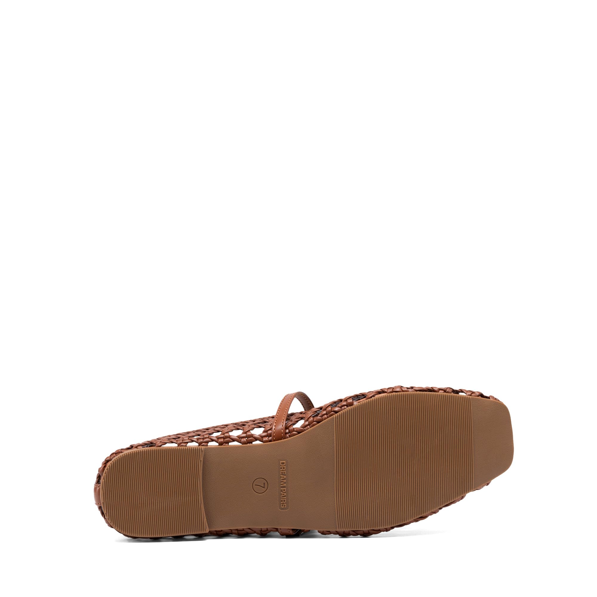 DREAM PAIRS Intrecciato Ballerine Mary Jane da Donna, Eleganti e Comode, con Cinturino Regolabile con Fibbia per Lavoro, Tempo Libero, Viaggi