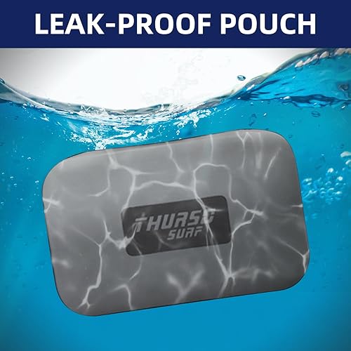 Miniatura 7 de THURSO SURF Riñonera impermeable Bolsa seca Bolsa flotante Correa de cintura ajustable para mantener tu teléfono y objetos de valor segurossecos