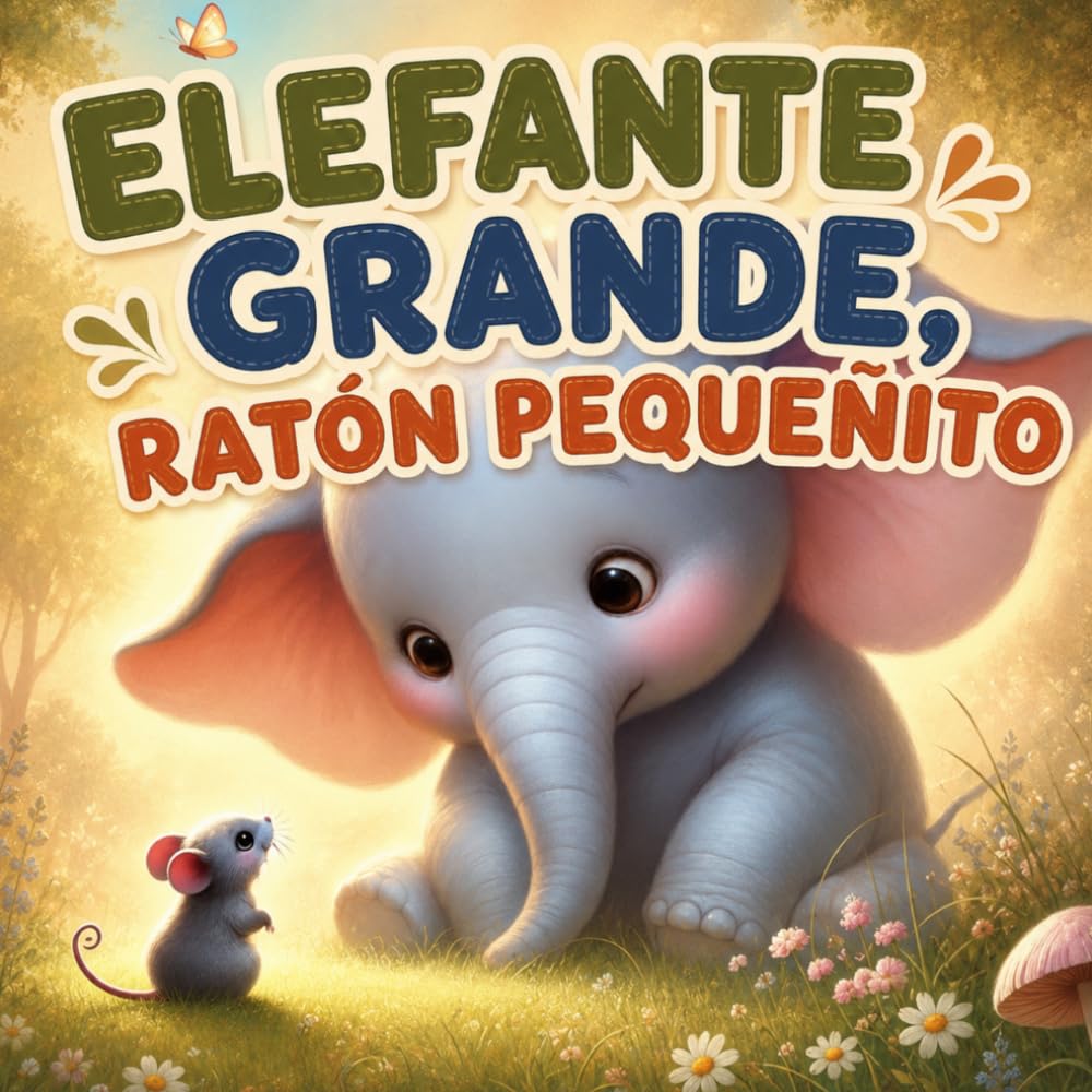 Elefante Grande, Ratón Pequeñito: An English-Spanish Bilingual Rhyming Picture Storybook for Little Readers (Early Concepts for Little Readers)