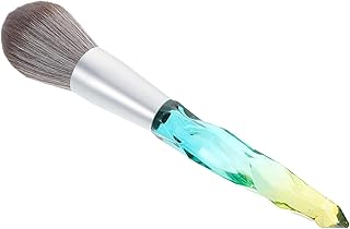 Crystal Acrylic Foundation Brush Green Soft P...