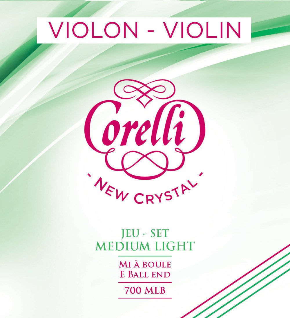 Corelli Violin Saiten Crystal Satz mit Kugel Light 700MLB