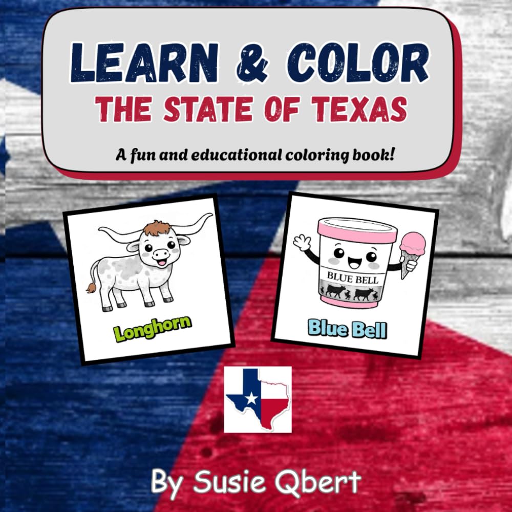Learn & Color - The State of Texas
