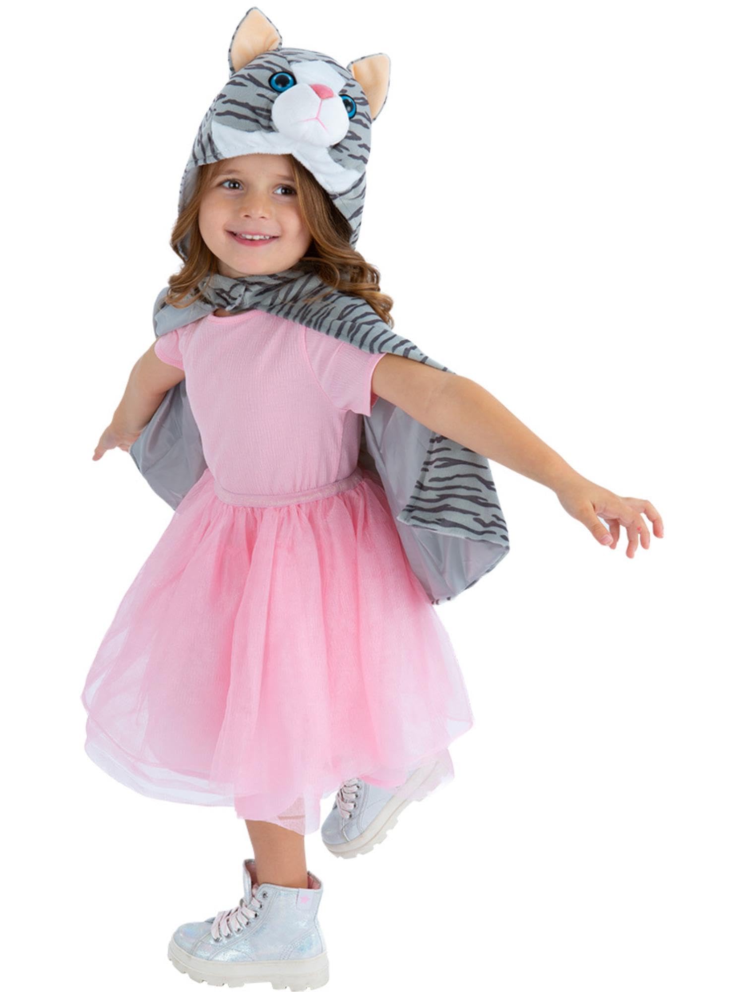 SMIFFYS Deluxe Baby Animal Plush Cape, Kids, Children's Animal Fancy Dress, Book Character Dress Up Accessories