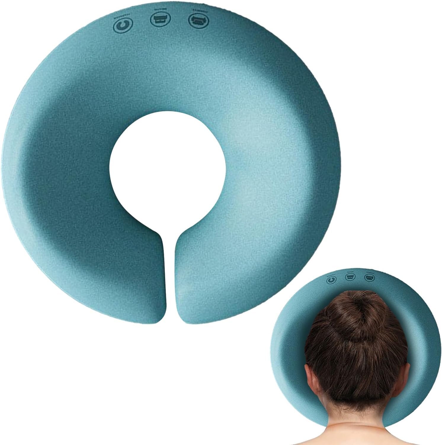 Almohada de masaje boca abajo, reposacabezas de cama de masaje, mesa de masaje, cojín de reposo facial, almohada facial de spa con agujero, almohada propensa para reposacabezas de masaje, cojín