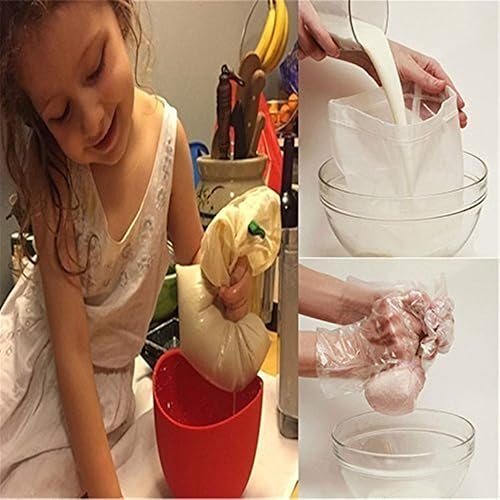 Miniatura 5 de 2 bolsas de leche de nuez de calidad profesional, grande de 10 x 12 pulgadas, de grado comercial, bolsa de leche de almendra reutilizable y colador