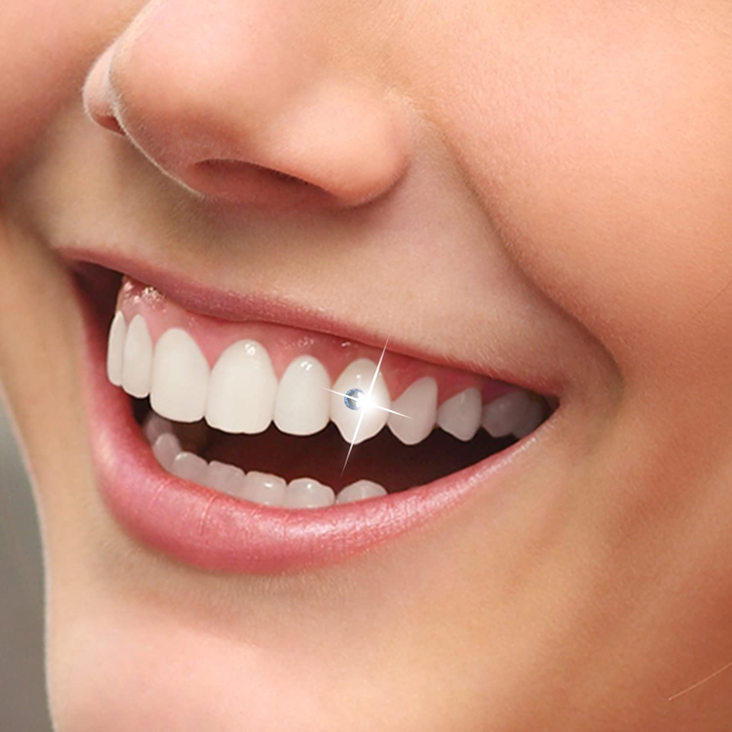 NAUZE 20 Pieces 10 Colors Tooth Crystal Gems Dental Colorful Crystal