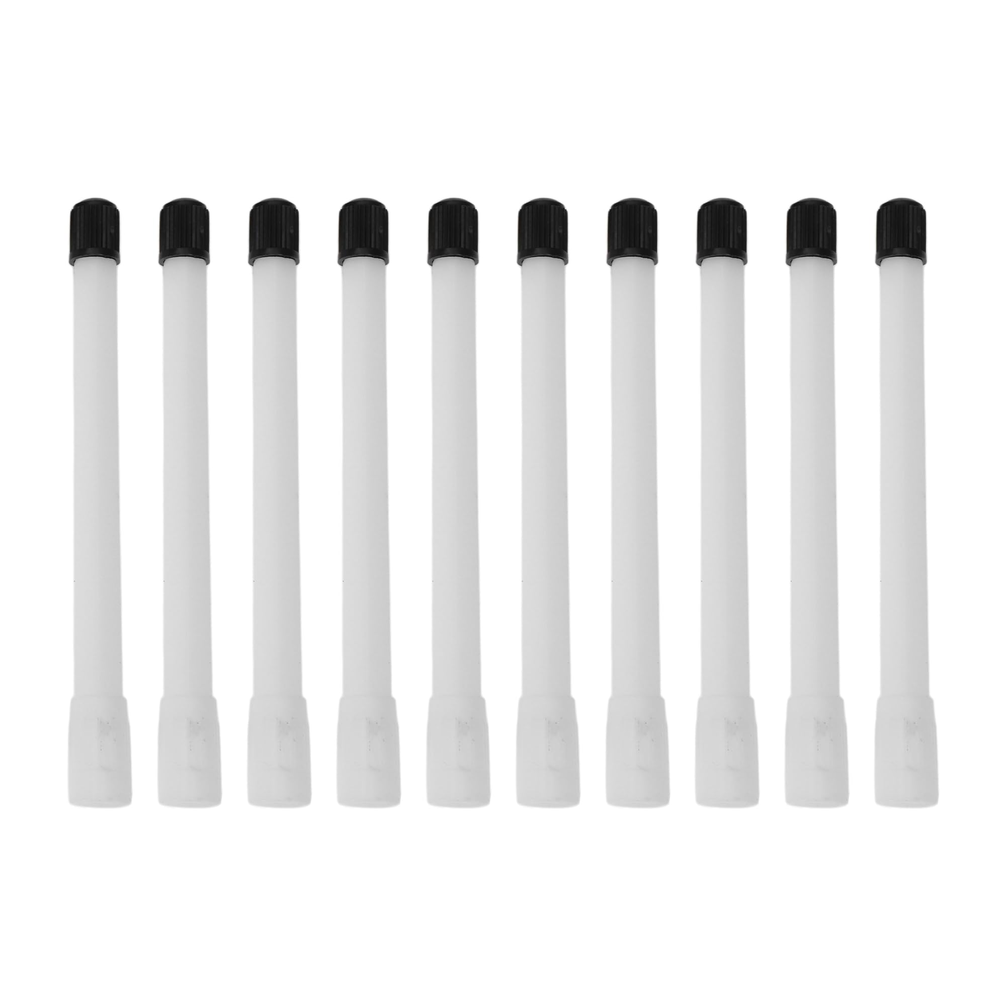 10pcs 115mm Tire Valve Extension Universal Plastic 180 Degree Tyre Valve Inflation Adapter for Car Motorcycle RV Truck Bike