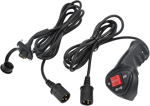 Mando a distancia del cabrestante, con cable de extensión de 9.8 ft Plug and Play Interruptor de control universal eléctrico de mano para vehículo
