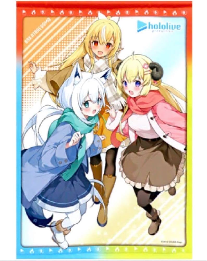 新品　【モーリーオンライン限定】ホロライブ　タペストリー　バカタレ共 Amazon.co.jp: ホロライブ ホロライブ 描き下ろし バカタレ共 B2