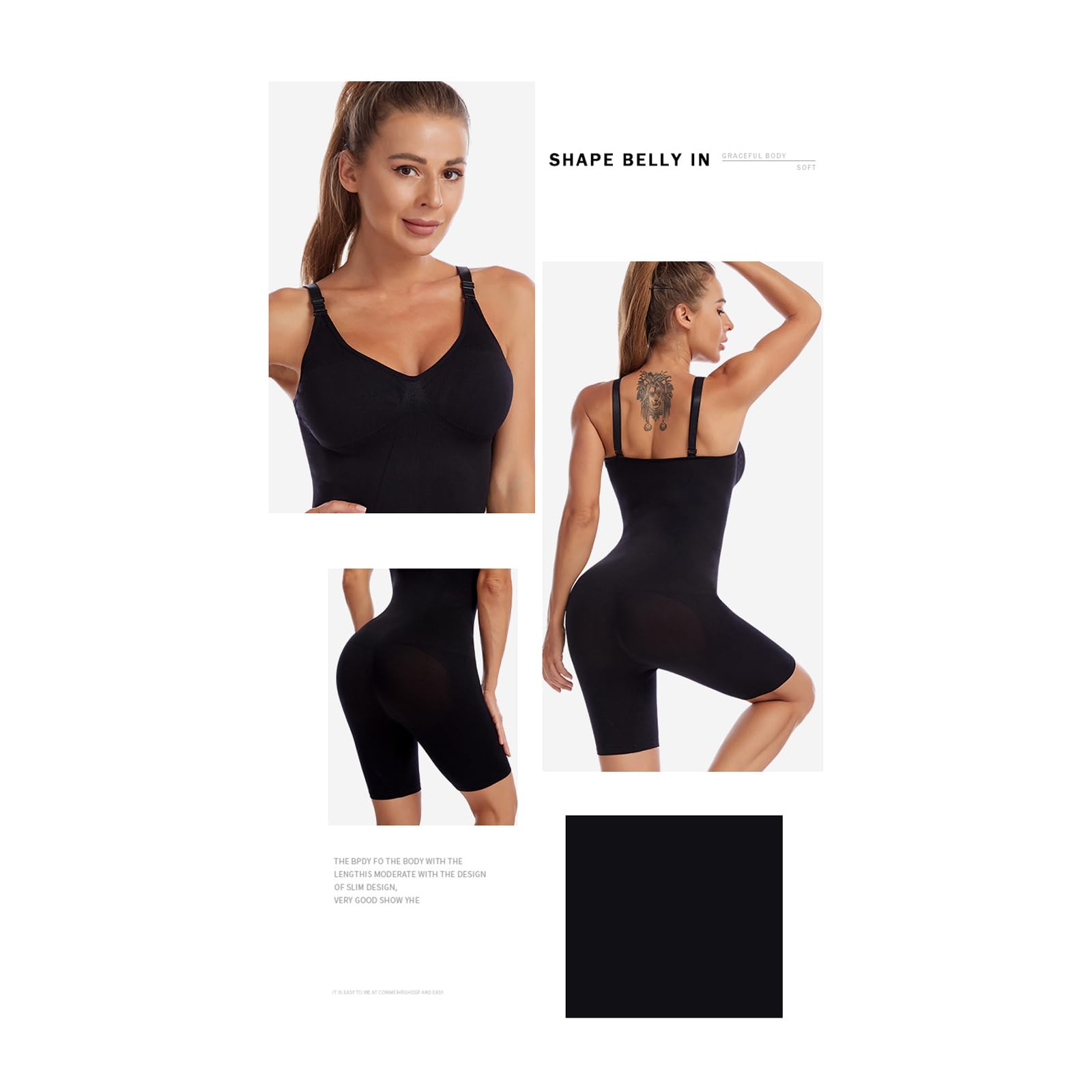 Body Shapewear Mujer Bustier Lencería Tops Corsés y Bustiers Body Shaper Adelgazante Modelado Ropa Interior posparto