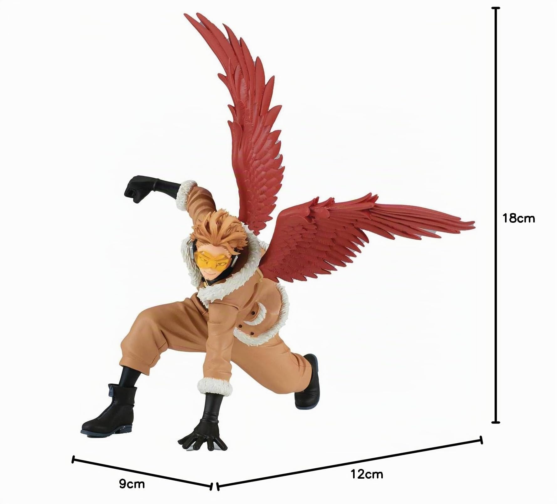 Banpresto Figura de Accion Hawks My Hero Academia – The Amazing Heroes Vol.19 11cm BP19055 Multicolor