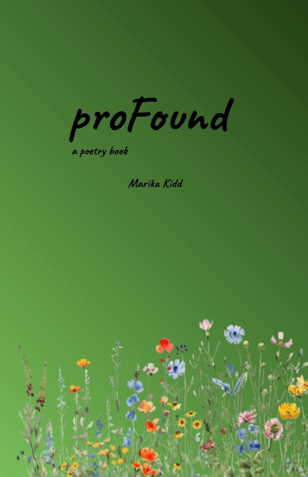 proFound: a poetry book