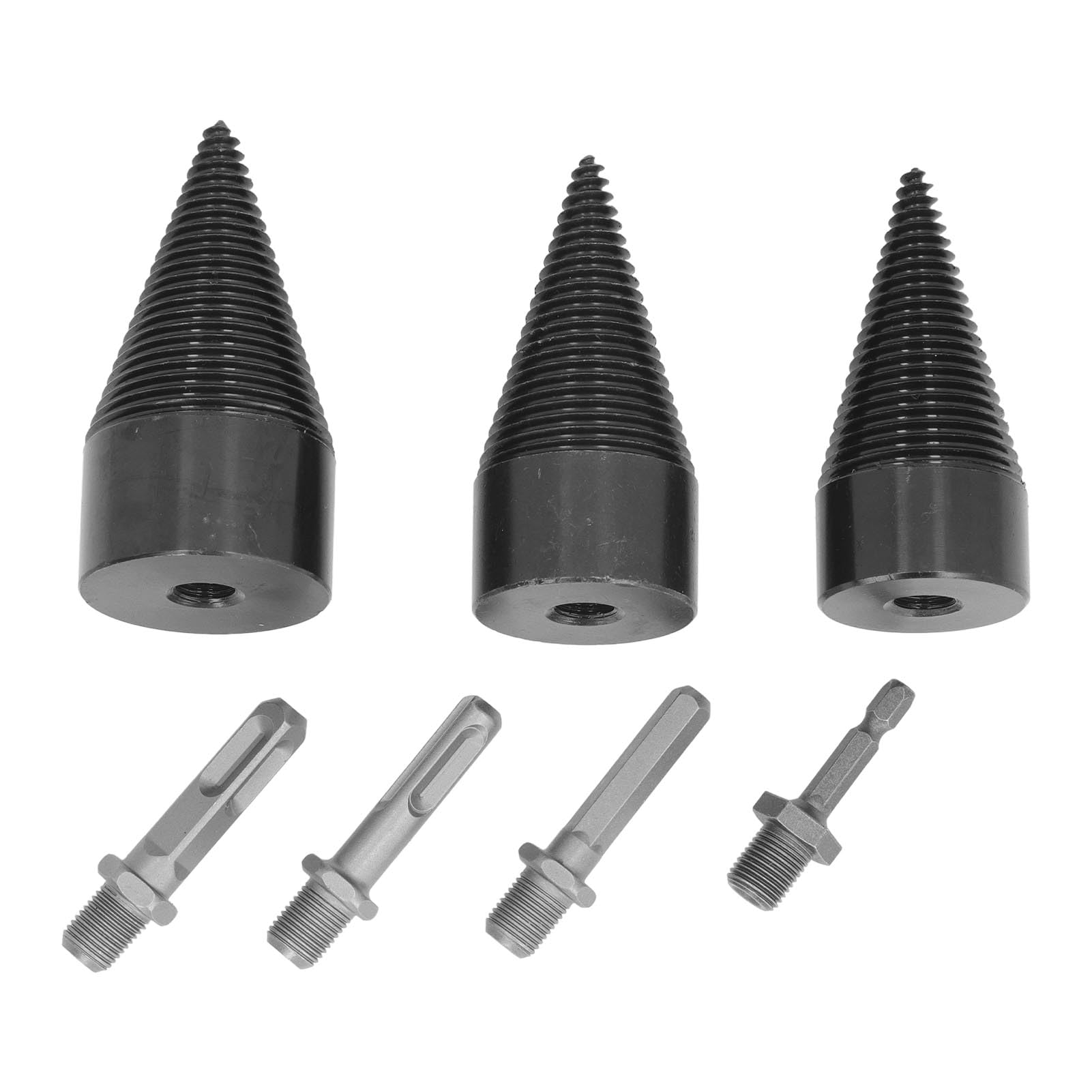 Kit de Pointe de Fendeuse Bois, Embout Hexagonal, pour Fendage