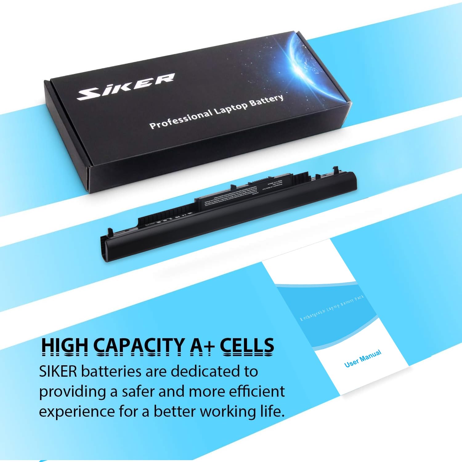HS04 Laptop Batterie 14,8V 2600mAh Compatible avec HP 240 245 246 250 G4 807611-421 807612-421 HSTNN-LB6V HSTNN-LB6U 15-AF067SA 15-BA042NG TPN-I119 807957-001 807956-001