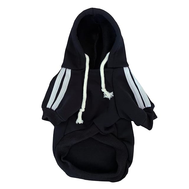 Foto 3 de 7 de Izefia Sudadera con Capucha para Perros Ropa Suéter de Lana para Perros Sudadera de Invierno Sudadera Básica…