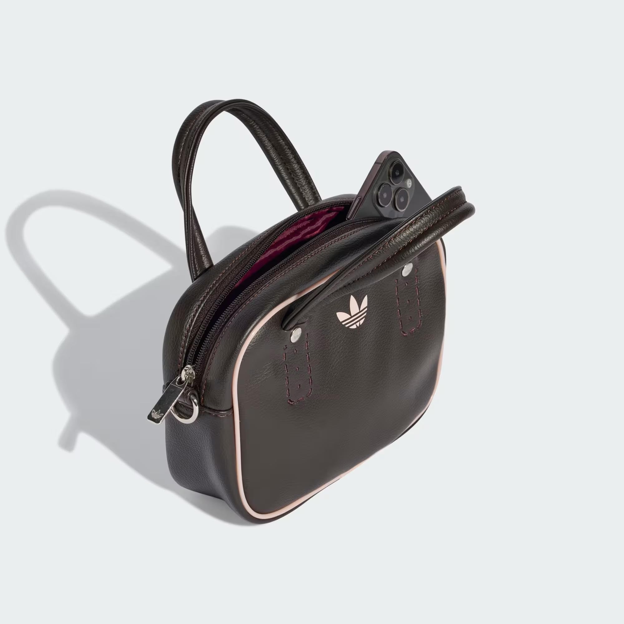 adidas - Borsa a spalla Adicolor XS, Marrone, NS, Classico