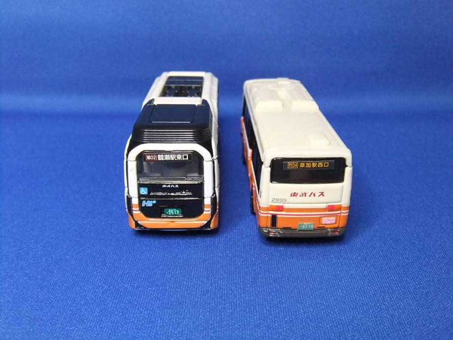 Amazon | 特注トミカ 東武バス いすゞエルガ トヨタ SORA 2台