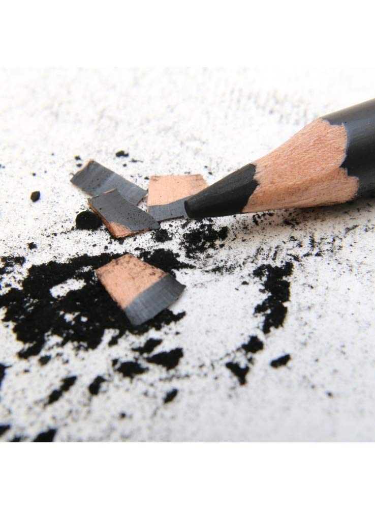 Set Matite Carboncino Mont Marte - 3 Pezzi Con Diverse Durezze - Foto 8