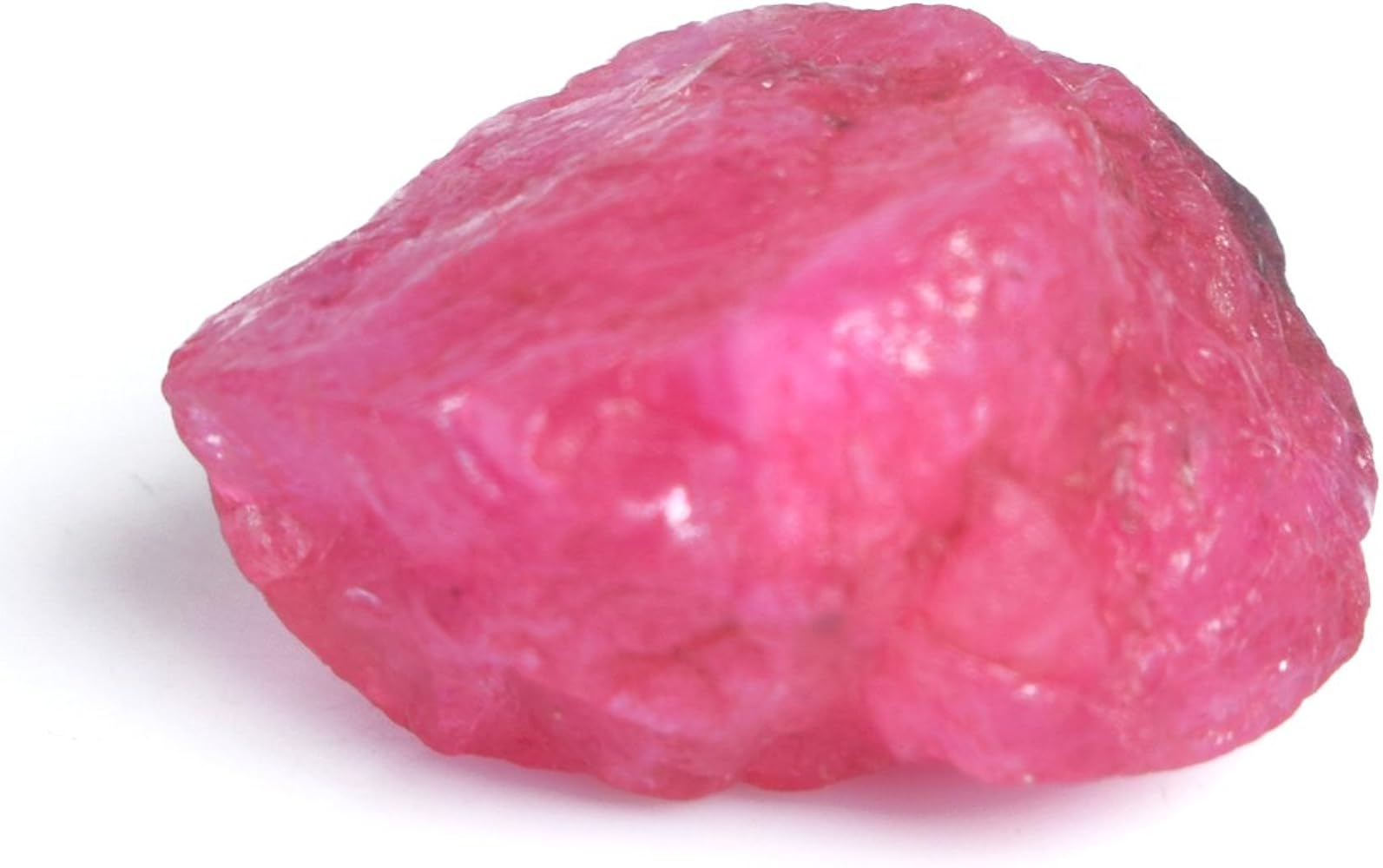 Amazon | 天然ラフ ルビー 宝石 25.50カラット 認定未切断 7月誕生石