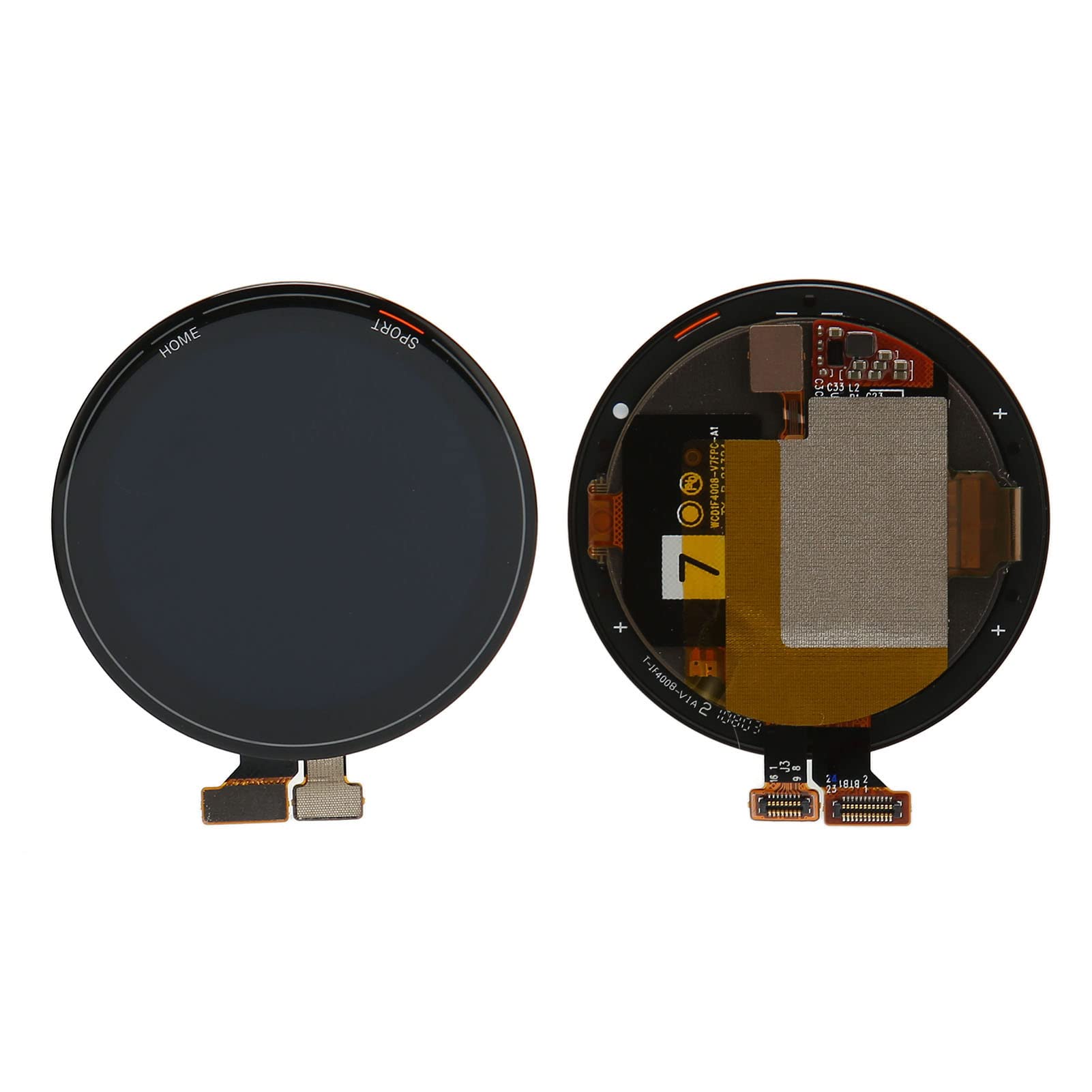 Remplacement de L'écran de Montre LCD pour Watch Color Sports Edition XMWTCL01 XMWTCL02 XMWTCL06 Écran Tactile, Ajustement , qualité Supérieure