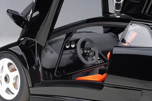 Miniatura 3 de Autoart 79146 - Coches de juguete Diablo SV-R, color negro profundo 1/18