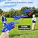 LJZJ 6 Pack Airplane Launcher Toys, 2 Flight Modes LED Foam Glider Catapult Plane, Outdoor Flying Toy for Kids, Birthday Gifts for Boy Girl 4 5 6 7 8 9 10 11 12 Year Old, B-Day Party Supplies