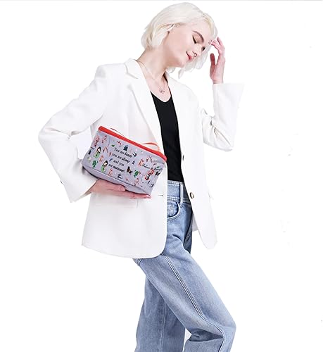 Miniatura 2 de PXTIDY Mulan - Estuche de cosméticos inspirado en Mulan, regalo para fanáticos de Mulan, mercancía de película de dibujos animados, cuento de hadas,