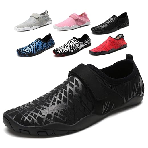 Cheston Men's Women's Barefoot Quick Dry Aqua Water Shoe