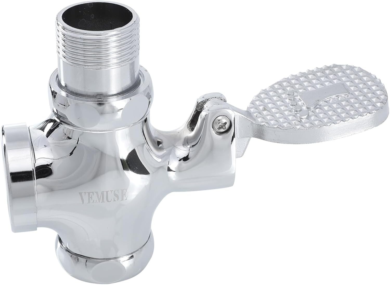 Foot Pedal Flush Valve for Toilet and Urinal Easy Install Water-saving Fecal Flush Tool with High Reliability for Bathroom