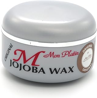 Mon Platin Professional Jojoba Hair Wax – 150 ml Hair Paste for Men for Wet and Shiny Look Styling - Moisturizing Hair Gro...