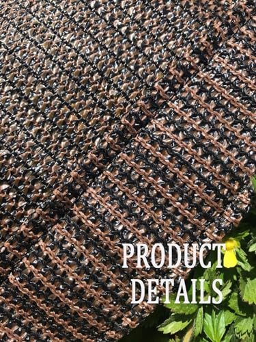 Pare-soleil terrasse 2x8m marron idéal pour repas de cour ombragés - 5