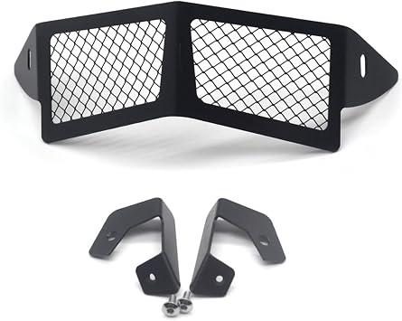 Motorcycle Oil Cooler Protection Grille Front Fairing Vent Radiator Guard Fit For BMW K1600GT K1600GTL K1600 GTL Radiator Guard Water(Black)