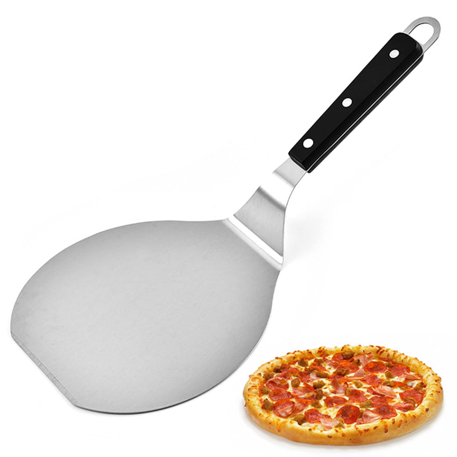Skórka do pizzy, łopatka do pizzy, łopatka do pizzy z uchwytem, dla rodziny, hoteli, kuchni, łatwa do czyszczenia