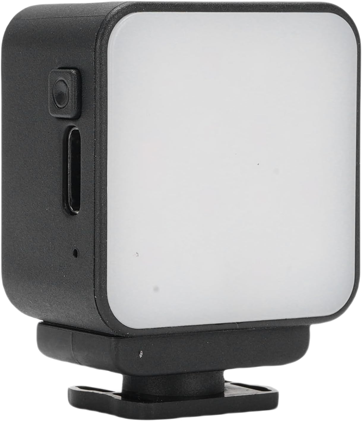 ASHATA Magnetic Fill Light for OSMO Pocket 3 / Action 3 4 5 / X4, 3 Color Temperature LED Camera Light, with Cold Shoe Mount & 1/4 Inch Screw Hole, for Video Recording Photography (Black)